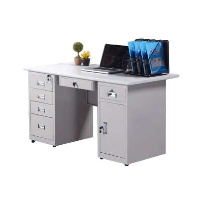 Workstation  Adjustable Steel and Wooden Office Furniture Modern Office Table Office Desk